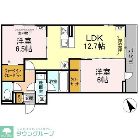 Centraleの物件間取画像
